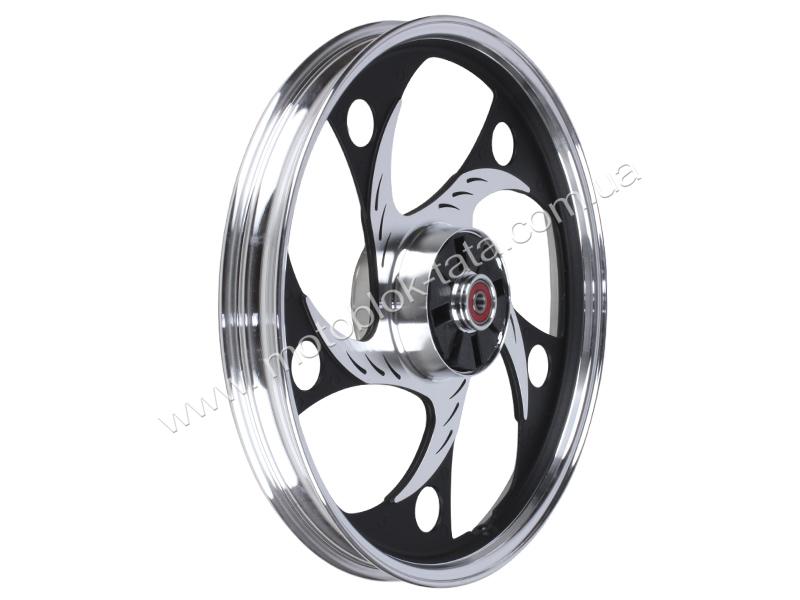 Диск задній литий Janta 17×1,6 TT AGRO MOTO (барабанне гальмо, посилене) 3,75kg на мопед Актив