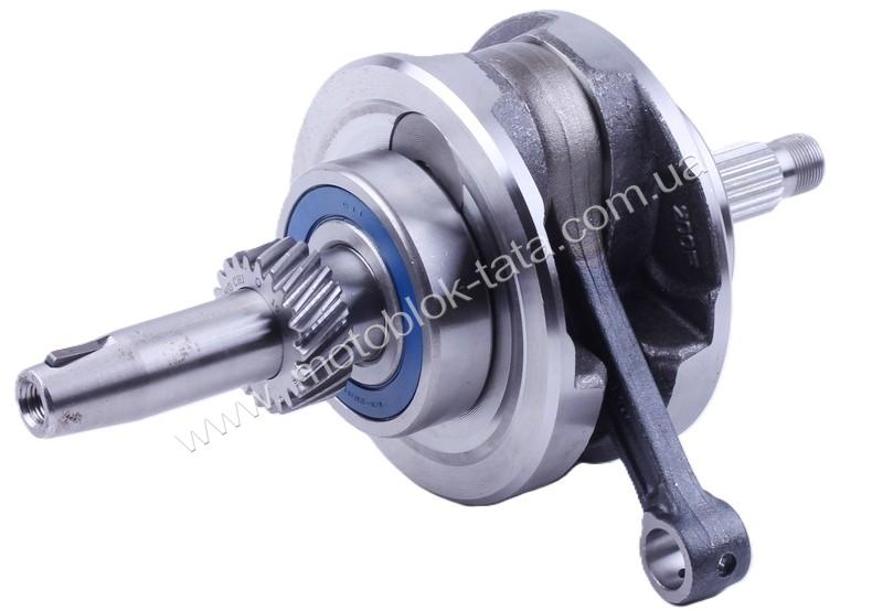 Коленвал + подшипники TT AGRO MOTO на мотоцикл Zubr-200CC с бензиновым двигателем CG150/200, 63/28RS×2шт