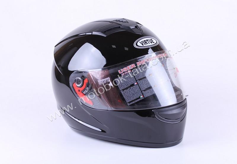 Шлем мотоциклетный интеграл MD-803 VIRTUE (черный, size M)