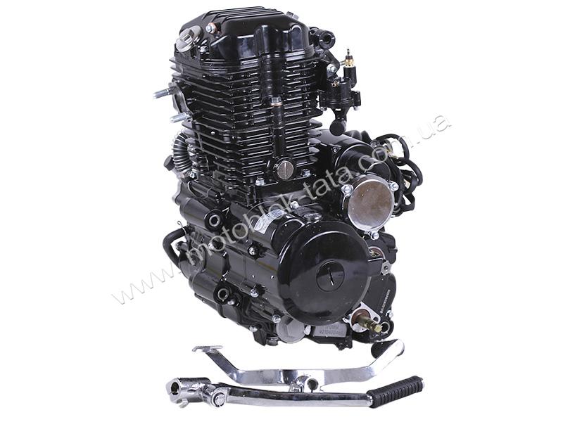 Двигун CG300-2 ТАТА на мотоцикл, 170мм (з водяним охолодженням, бензиновий)