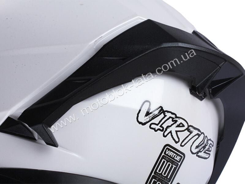 Шолом дитячий мотоциклетний інтеграл MD-820 VIRTUE, білий, size XS УЦІНКА, изображение 5
