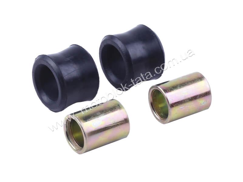 Сайлентблок заднього амортизатора, к-т: 2 шт. - Дельта/Альфа - YBX