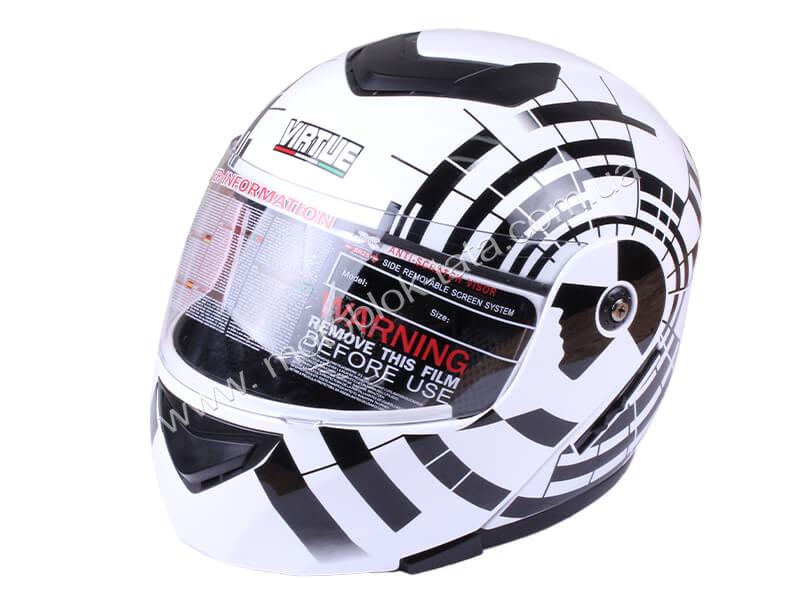 Шолом VIRTUE MD-903, зебра, size S УЦІНКА