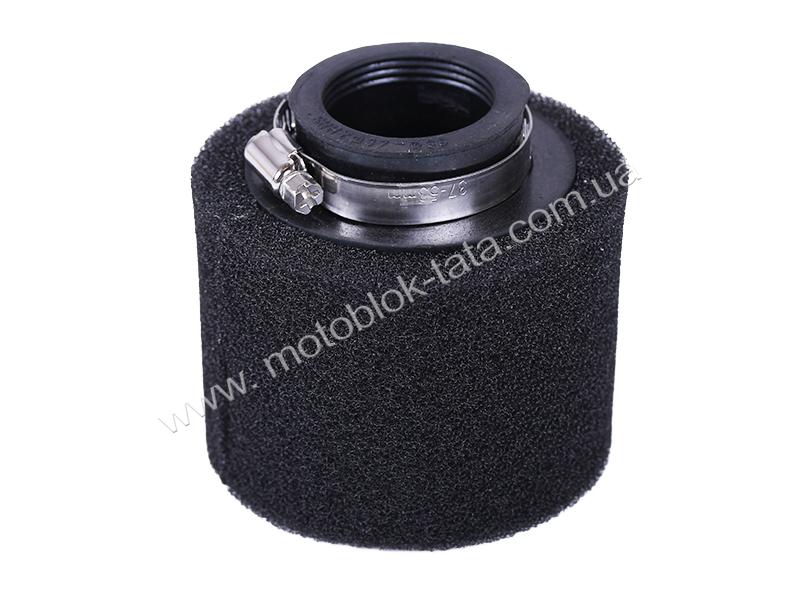 Фильтр воздушный Ø38 мм прямой с хомутом (125CC) - АМ YBX