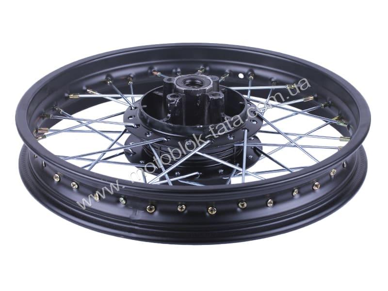 Диск задній R18×2.15 TT AGRO MOTO (чорний) на мотоцикл Enduro/Kross, изображение 5