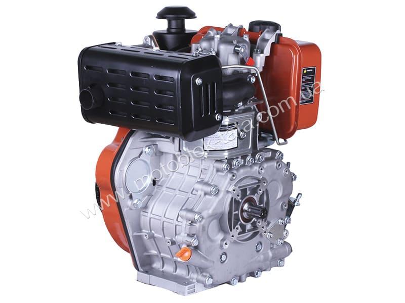 Двигатель дизельный 186F TT AGRO MOTO (с выходом вала под шлицы, 25 мм) 9 л.с.