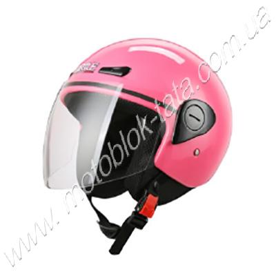Шлем мотоциклетный открытый MD-OP01 VIRTUE (розовый, size M)