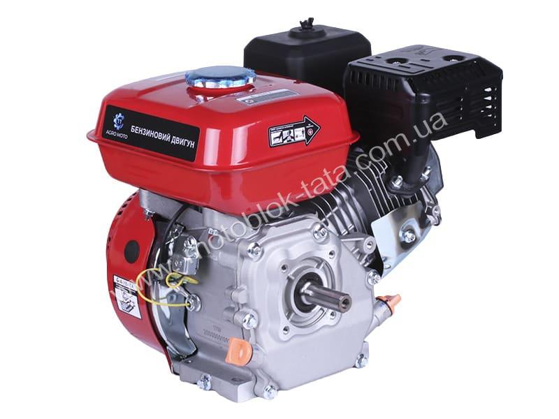 Двигатель бензиновый 170F TT AGRO MOTO (с выходом вала под шлицы, 20 мм) 7 л.с.