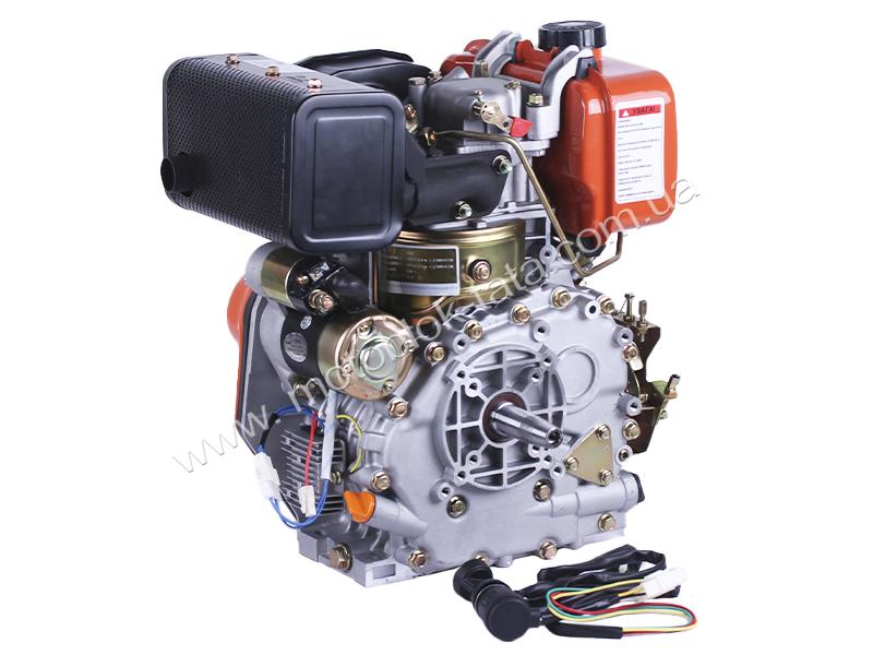 Двигун дизельний з електростартером 178FE ТАТА (з виходом валу під конус) 6 л.с.
