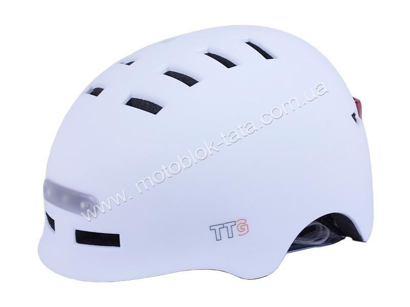 Шлем защитный TTG (белый, size L) габаритный фонарь