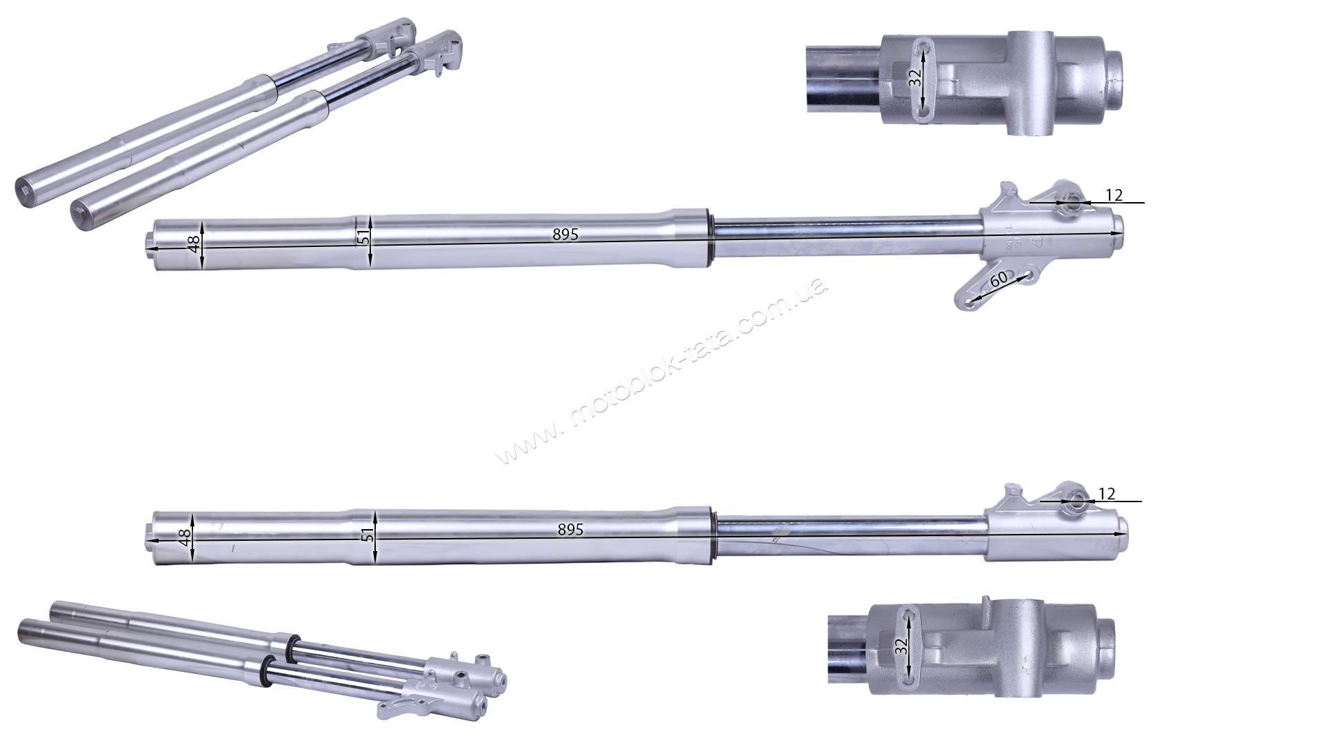 Амортизатор передній VP-V250L Dragon/ZS 250GY-8/SPARK SP250D-7
