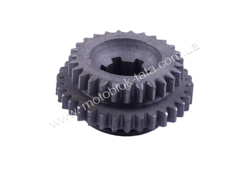 Шестерня 2/3-ї передачі TTG рухома Z-6/27/33 на трактор Xingtai 120/220