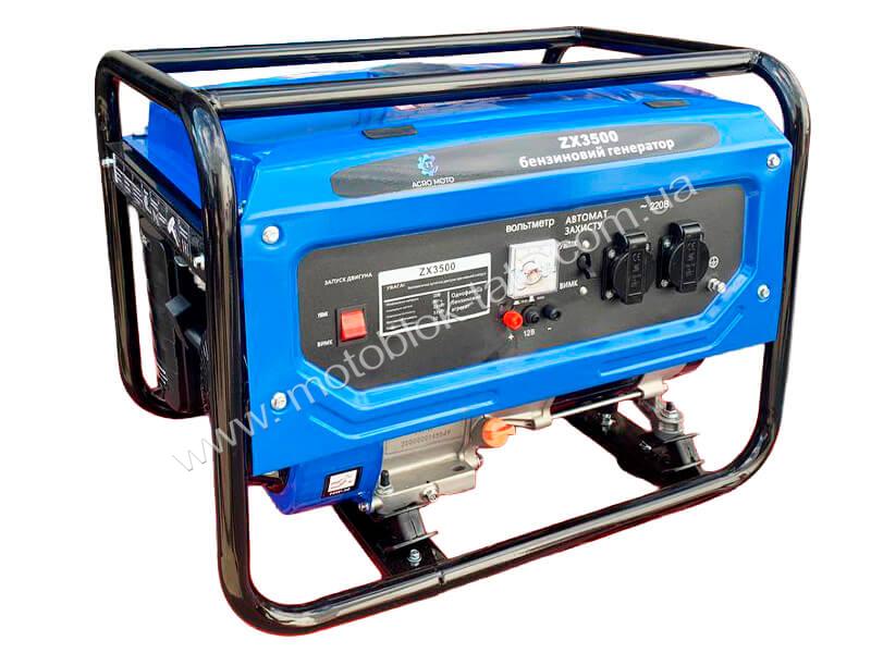 Генератор бензиновый ZX3500 2.8/3.0KW TT AGRO MOTO УЦЕНКА