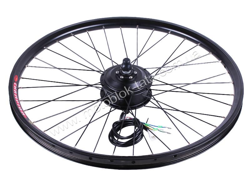 Велонабор колесо переднее 27,5 ТАТА без дисплея 350W, изображение 2
