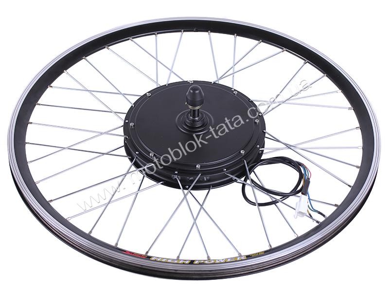 Велонабір колесо переднє 26 ТАТА без дисплею 1000W, изображение 2