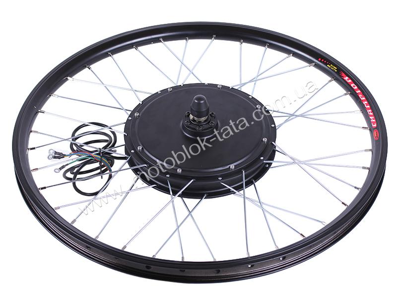 Велонабор колесо переднее 27,5 ТАТА с дисплеем 1000W, изображение 1