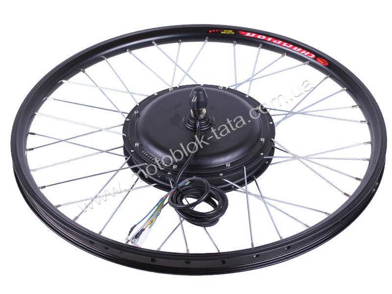 Велонабор колесо переднее 27,5 ТАТА с дисплеем 1000W, изображение 2