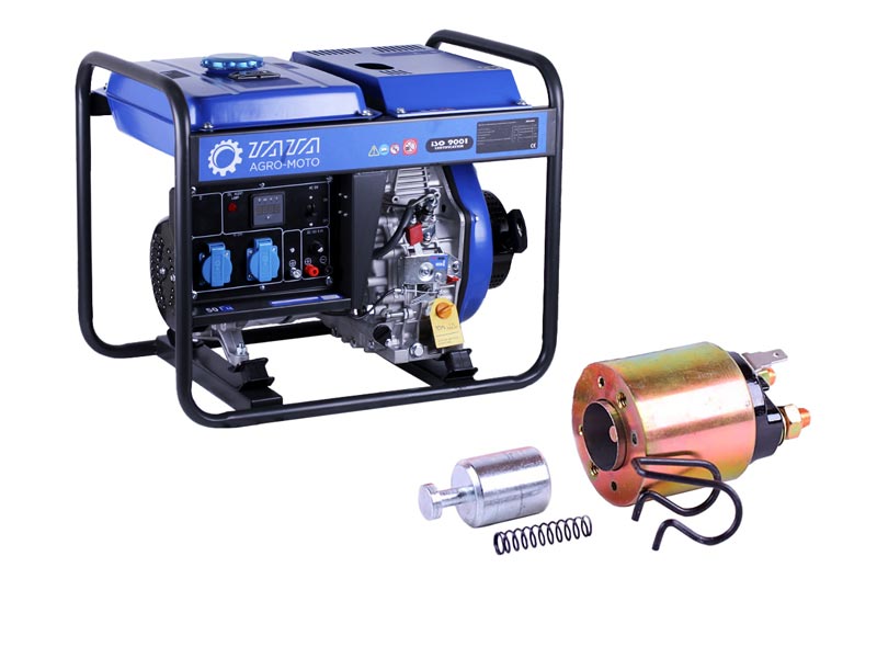 Запчастини на генератори (двигуни дизель) 5-6 kW